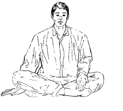 An image depicting Ida Nadi Balancing Technique